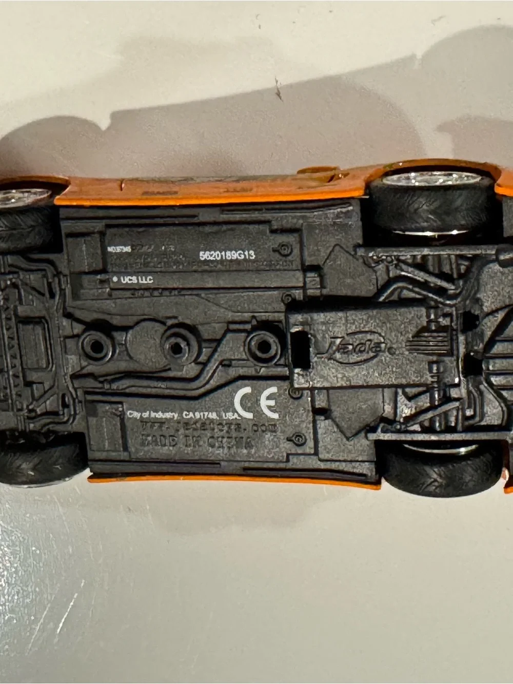 Jada Toys Die-cast Fast And Furious Brian's Toyota Supra 1:32 Orange